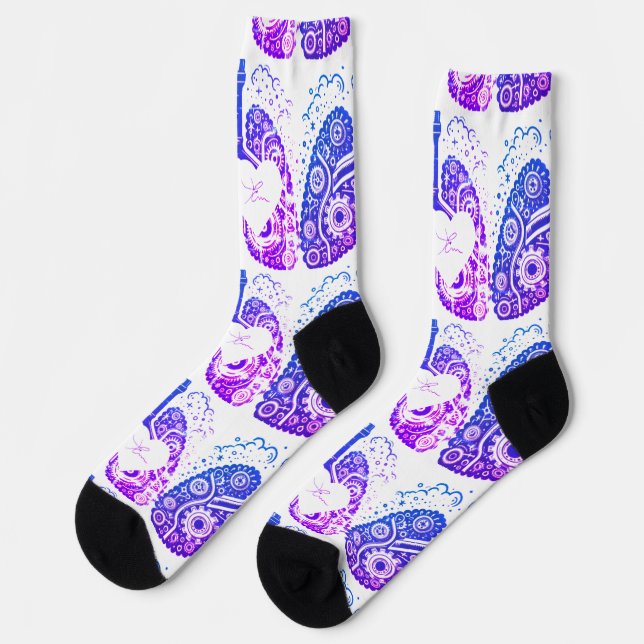 Heart Inhalo Socks (Left)