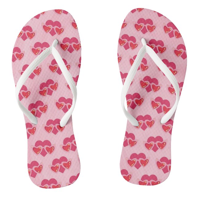 Heart Jandals (Footbed)