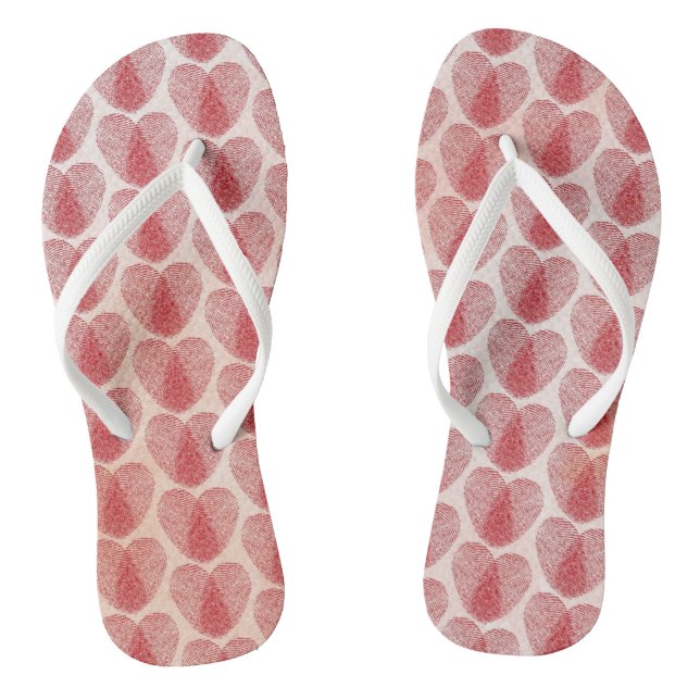 Heart Jandals (Footbed)