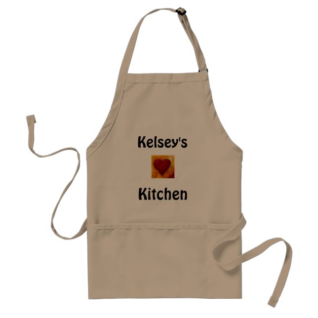 heart, Kelsey's , Kitchen Standard Apron (Front)