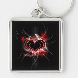 heart key ring