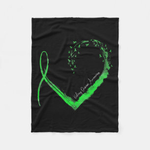 Heart Kidney Disease Awareness  Fleece Blanket