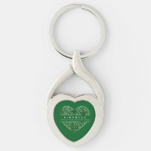 Heart Kindness Key Ring