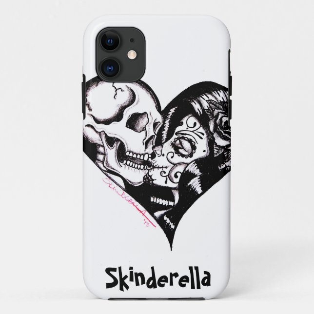 "Heart Kiss" by Skinderella - Phone Case (Back)