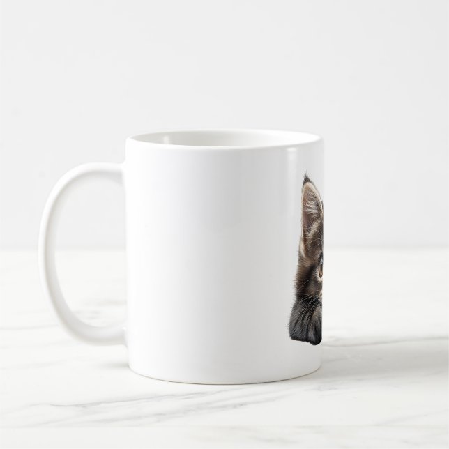 Heart Kitty Mug (Left)