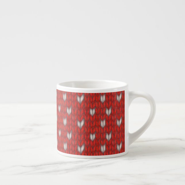 HEART KNIT Espresso Cup (Right)