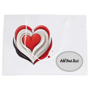 Heart Large Gift Bag