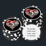 Heart - Las Vegas Playing Card Shape Poker Chips<br><div class="desc">* Playing Card Shape with images including the Las Vegas Welcome sign, craps table, red dice, slot machines, bingo and more Las Vegas Icons - a real Gamblers Delight ! * Nice as a parting gift, wedding reception gifts or Las Vegas personalised Wedding gift for your wedding crew. * Poker...</div>