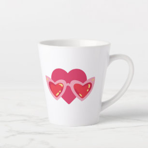 Heart Latte Mug
