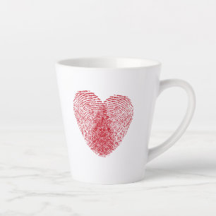 Heart Latte Mug