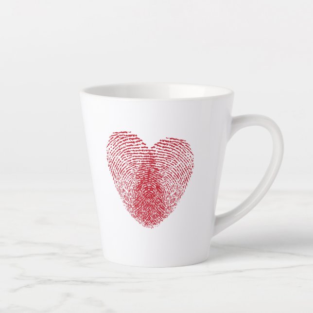 Heart Latte Mug (Right)