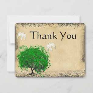 Heart Leaf Emerald Tree Dove Bird Thank You