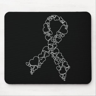 Heart Leukaemia Awareness Month - We Wear Orange H Mouse Pad