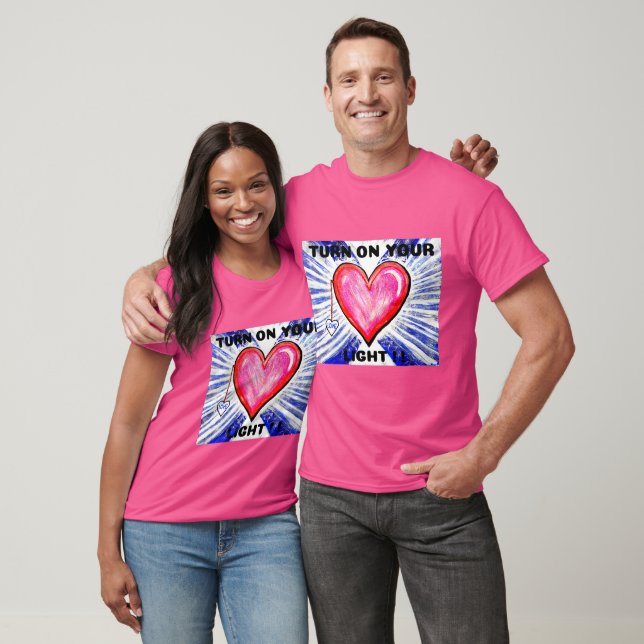 Heart Light Tote Bag T-Shirt (Unisex)