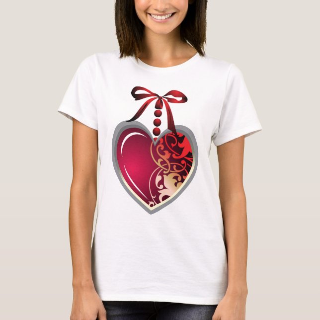 Heart Locket T-Shirt (Front)