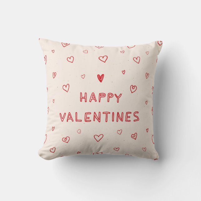 heart logo cushion (Front)
