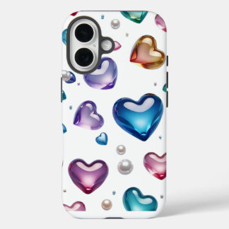 heart love iPhone 16 case