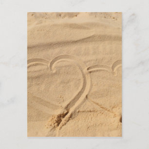 heart love custom personalise Anniversaries Postcard
