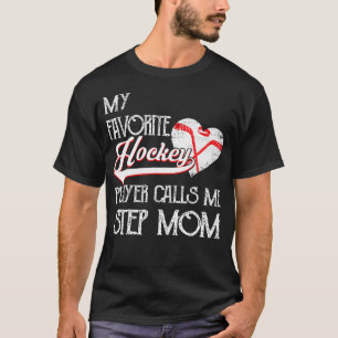 Heart Love Cute Favorite Hockey Player Calls Me St T-Shirt