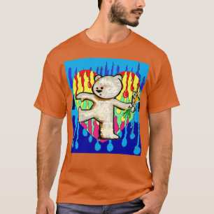 heart love drip bear street 1 T-Shirt