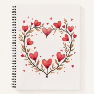 Heart & Love notebook
