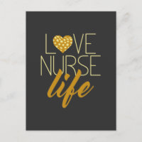 Heart Love Nurse Life