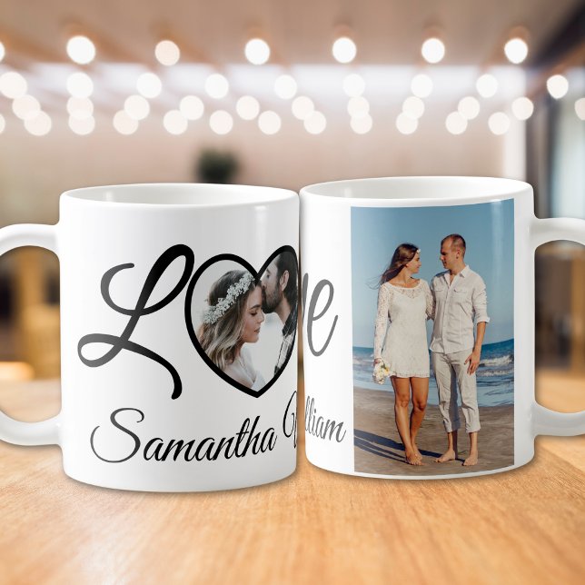 heart love personalised valentine's day gift  coffee mug (Creator Uploaded)