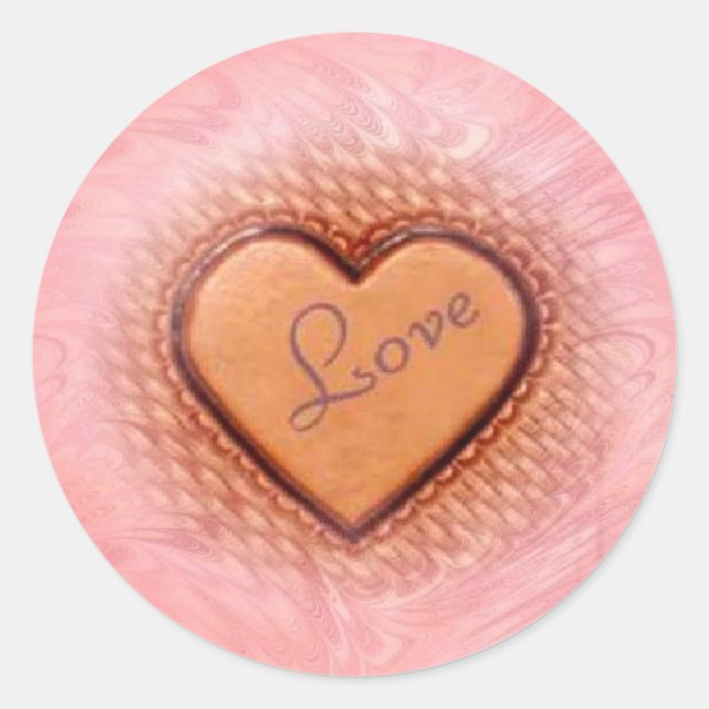 Heart Love Sticker (Front)
