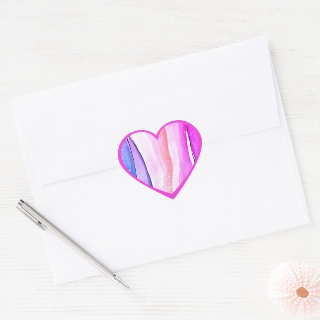 heart Love stickers (Envelope)