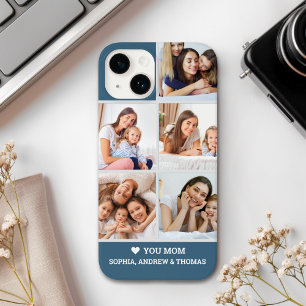 Heart Loves You Mother's Day Photo Collage Case-Mate iPhone 14 Case