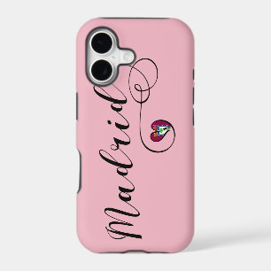 Heart Madrid Cell Phone Case, Spain
