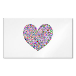 Heart Magnetic Business Card