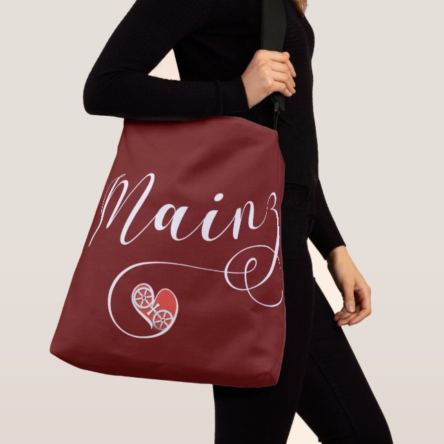 Heart Mainz, I Love Mainz, Meenz Crossbody Bag (Close Up)