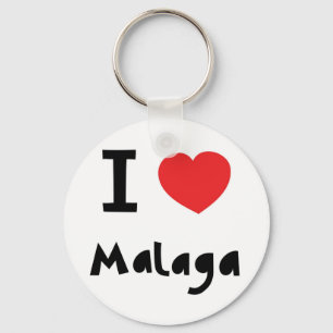 Heart Malaga Key Ring