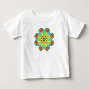 Heart Mandala Baby T-Shirt