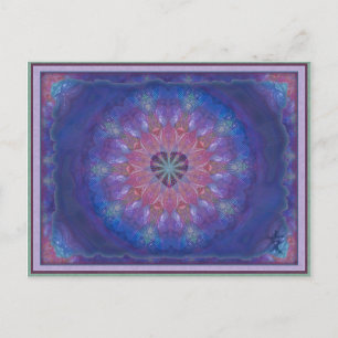 Heart Mandala Postcard