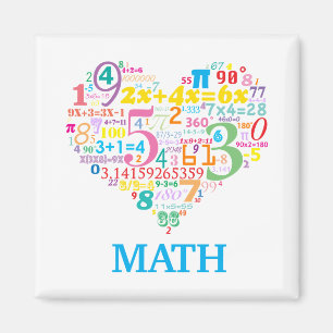 Heart Math Magnet