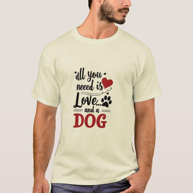 Heart Meets Paw T-Shirt (Front)