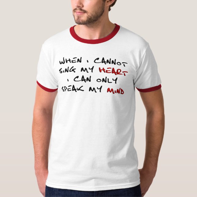 heart mind T-Shirt (Front)