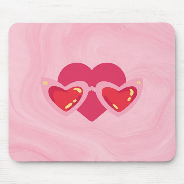 Heart Mouse Pad (Front)