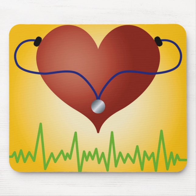 HEART MOUSE PAD (Front)