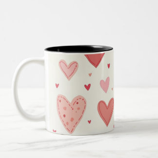 heart mug cup