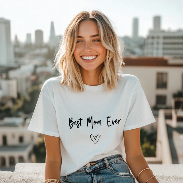 Heart  Mum T-Shirt –  Mother’s Day Gift Tri-Blend Shirt (Creator Uploaded)