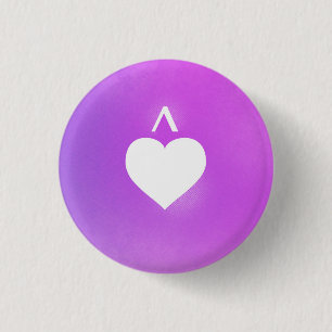 Heart Music Notation Love Language: Marcatto 3 Cm Round Badge