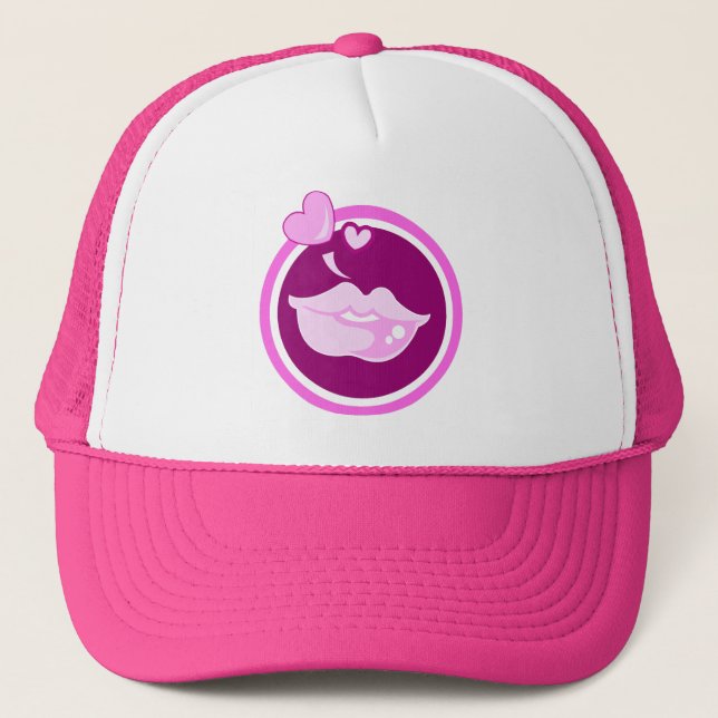 Heart n Kisses Trucker Hat (Front)