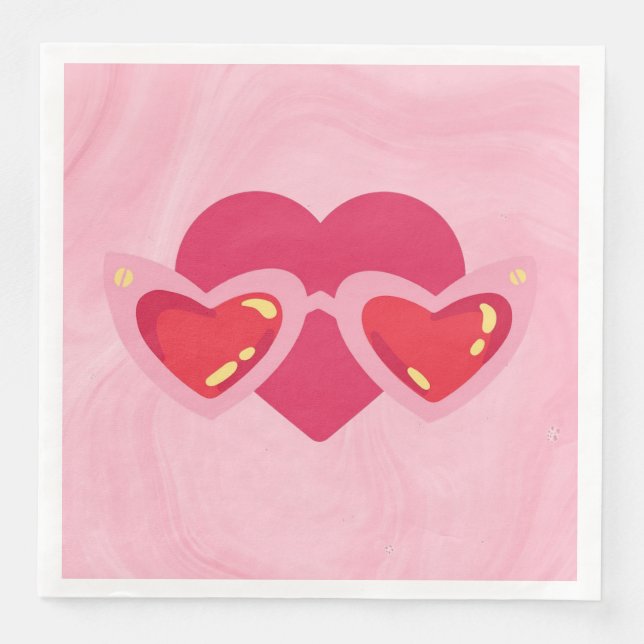 Heart Napkin (Front)