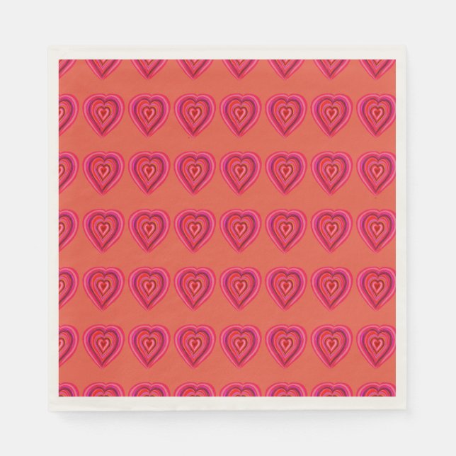 Heart  napkin (Front)