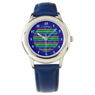 Heart Navy eWatch Watch