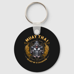 Heart Of A Champion - Kickboxing And Muay Thai Ang Key Ring