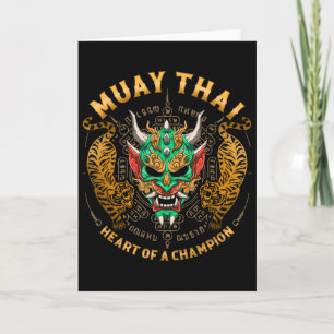 Heart Of A Champion - Kickboxing And Muay Thai Oni Card